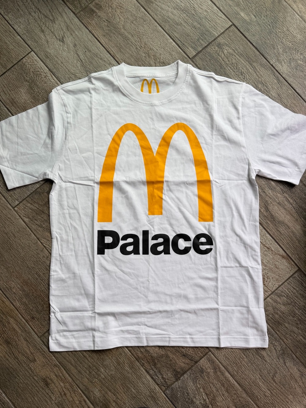 Palace × McDonald's Logo T-Shirt
White Size Large
